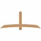 Ekena Millwork Bellingham Timber Gable Bracket, Western Red Cedar, 84"W x 35"H x 5 1/2"D x 5 1/2"F, 10/12 Pitch GBW084X35X0606BEL00SWR - alternate 1